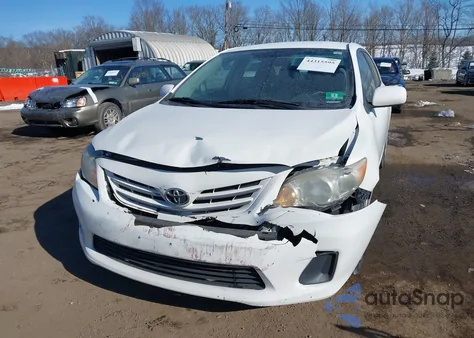 2013 Toyota Corolla Le z USA, uszkodzony, nr VIN 2T1BU4EE6DC073264
